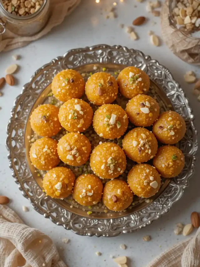 Besan ke Ladoo – Make the Rich Indian Dessert With This Recipe